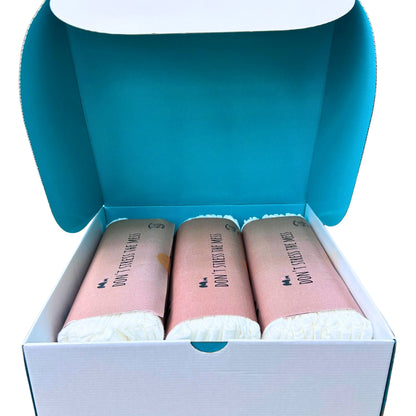 Mud and Mischief Adventure Box: 15 Pack XL Biodegradable Dog Towels & Tote Bag